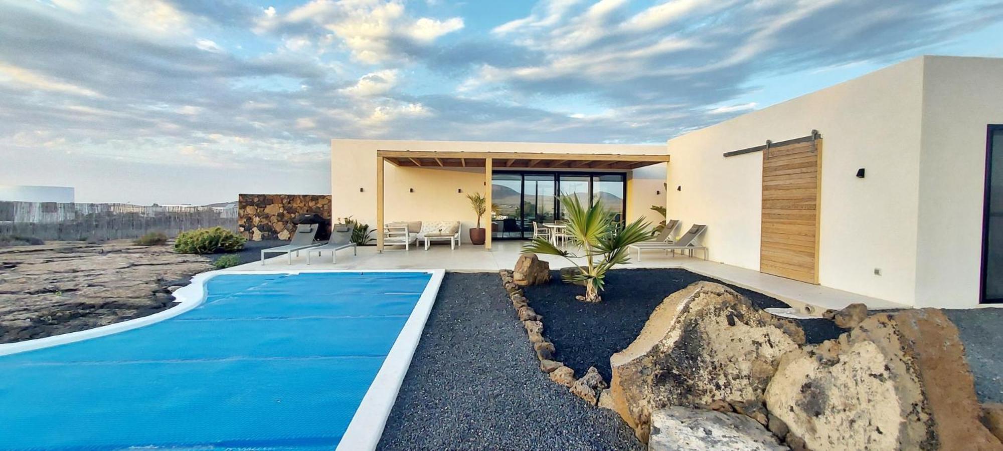 Villa Tabaiba En Lajares Con Piscina Экстерьер фото