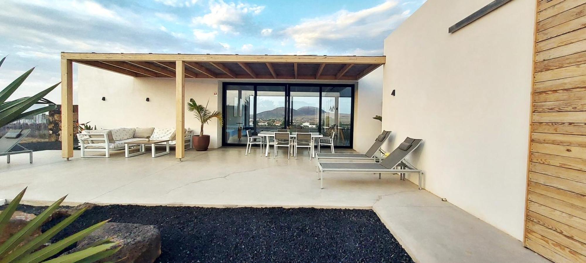 Villa Tabaiba En Lajares Con Piscina Экстерьер фото