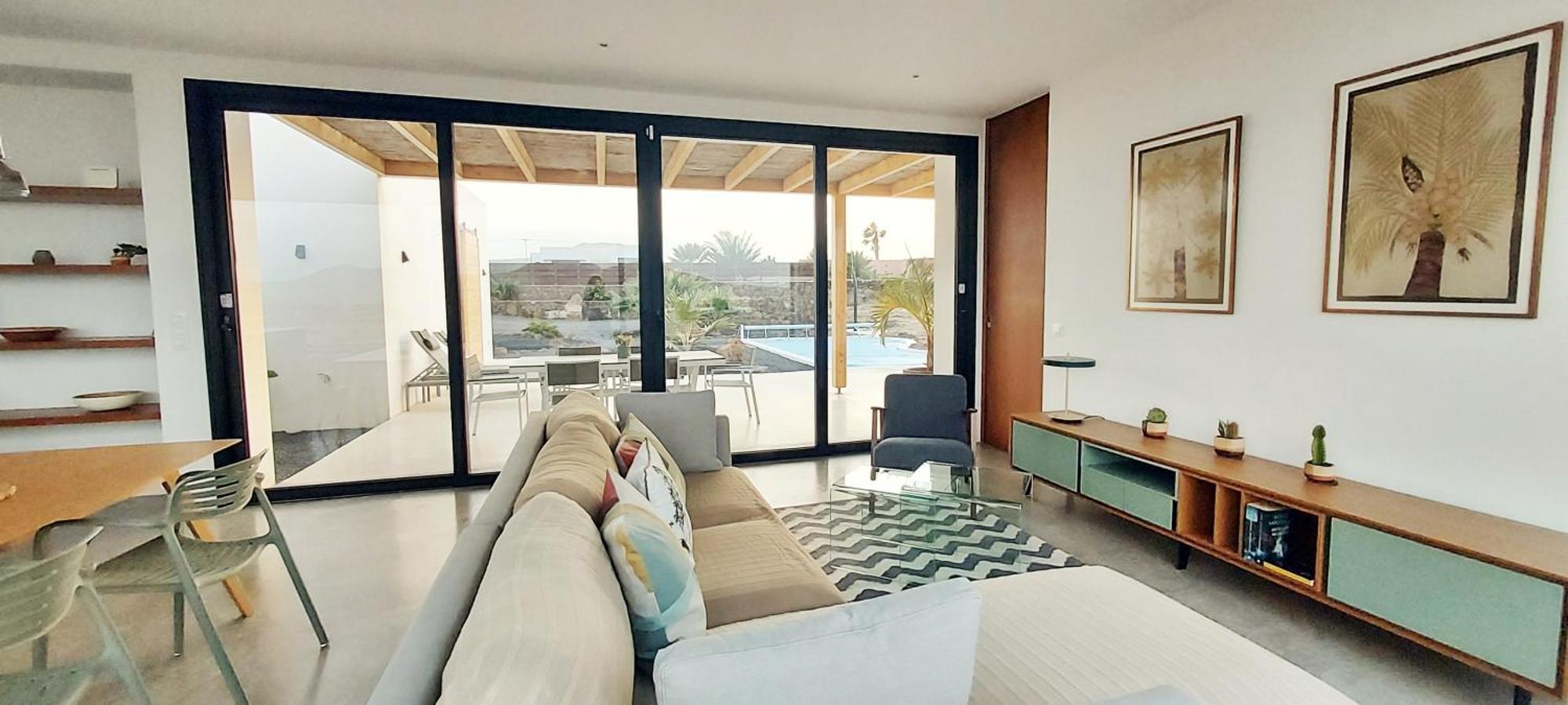 Villa Tabaiba En Lajares Con Piscina Экстерьер фото