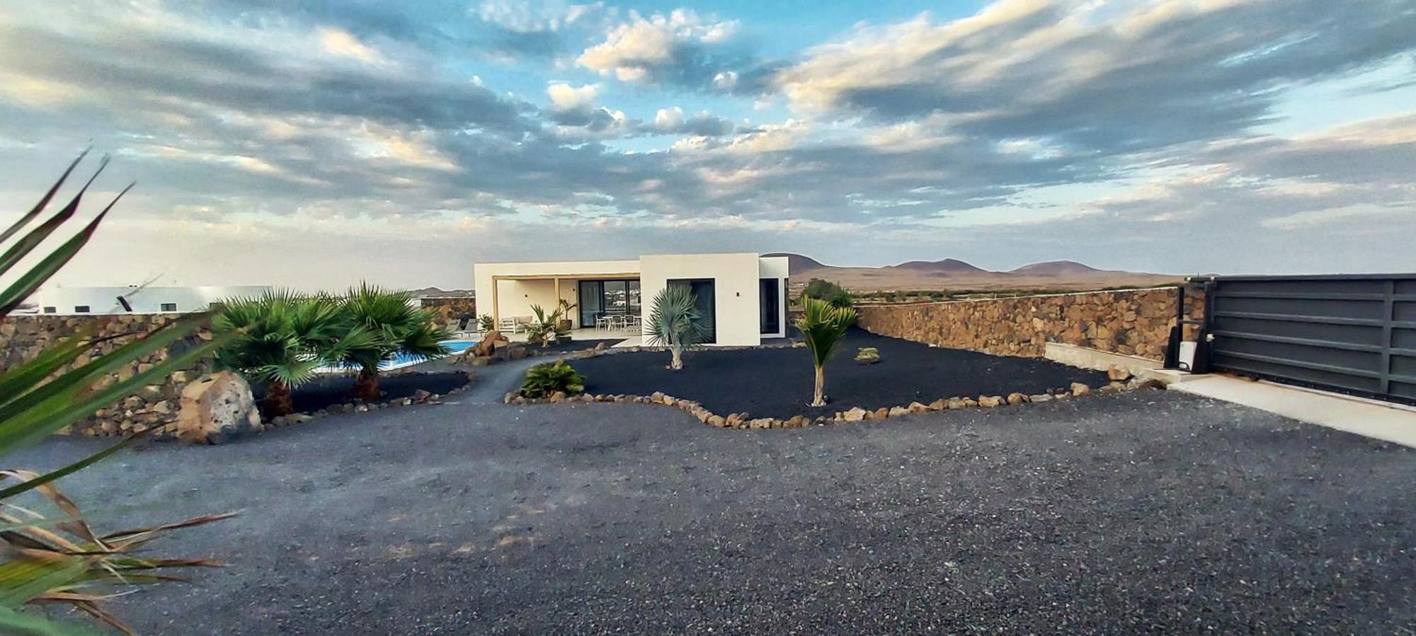 Villa Tabaiba En Lajares Con Piscina Экстерьер фото