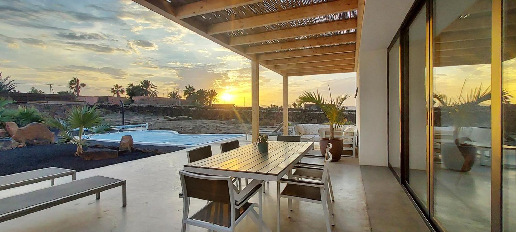 Villa Tabaiba En Lajares Con Piscina Экстерьер фото
