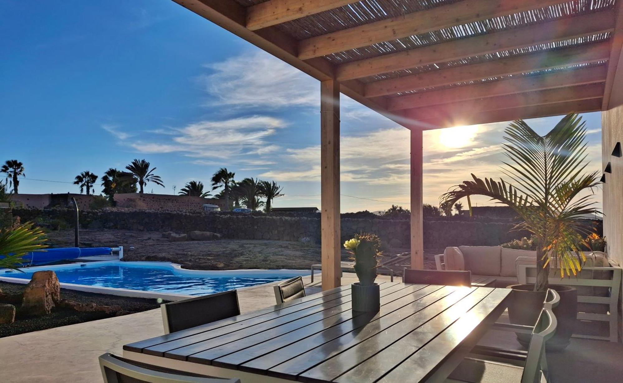 Villa Tabaiba En Lajares Con Piscina Экстерьер фото