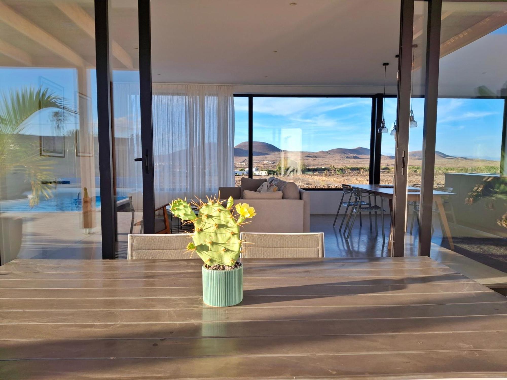 Villa Tabaiba En Lajares Con Piscina Экстерьер фото
